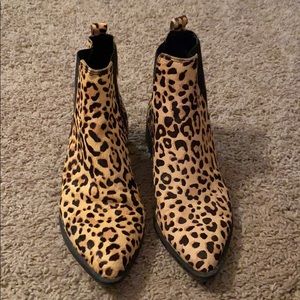 Steve Madden Leopard Boots